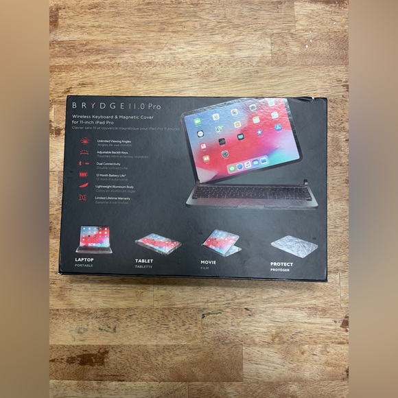 Brand new Brydge wireless keyboard and magnetic cover for 11-inch iPad Pro - Picture 3 of 6